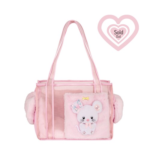 The Heritage TopoMio Fur Bag Pink