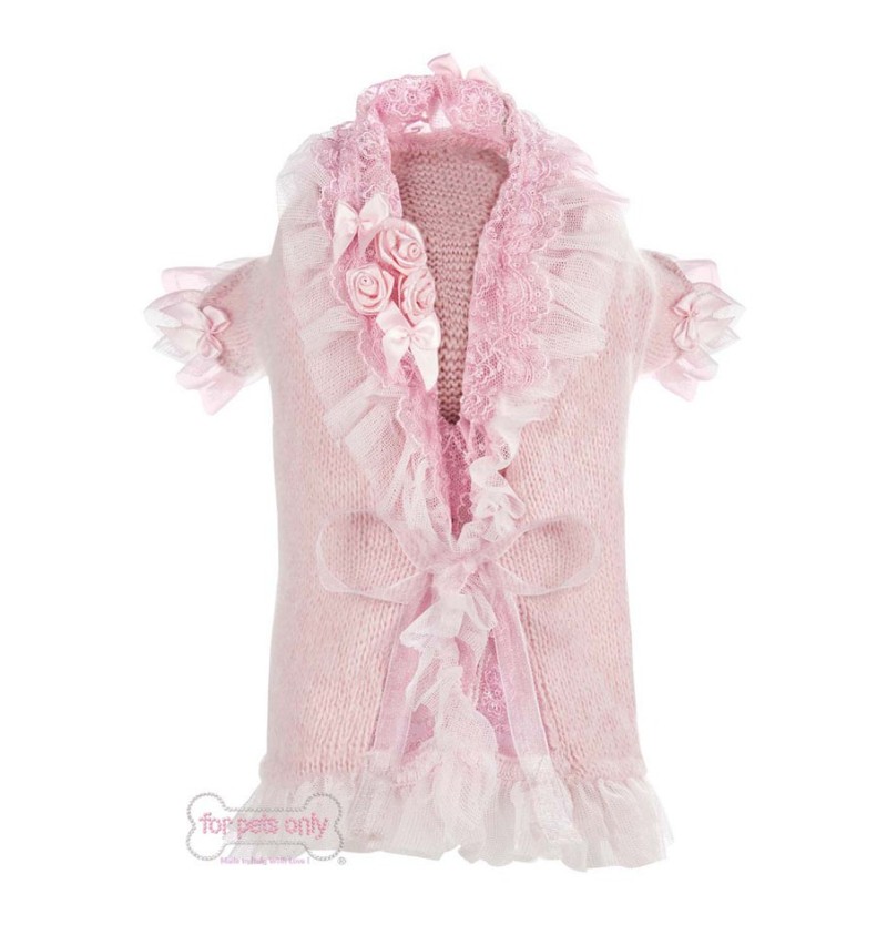 Coquette Cardigan Pink