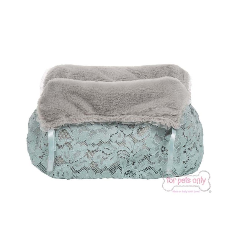 Swan Inner Bag Light Blue Ecofur