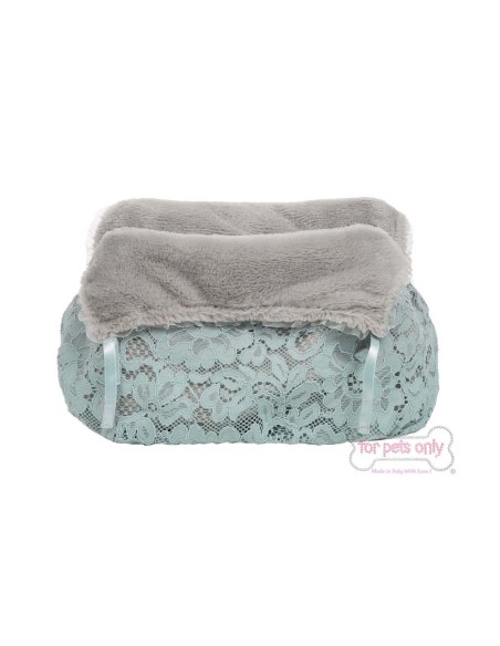 Swan Inner Bag Light Blue Ecofur