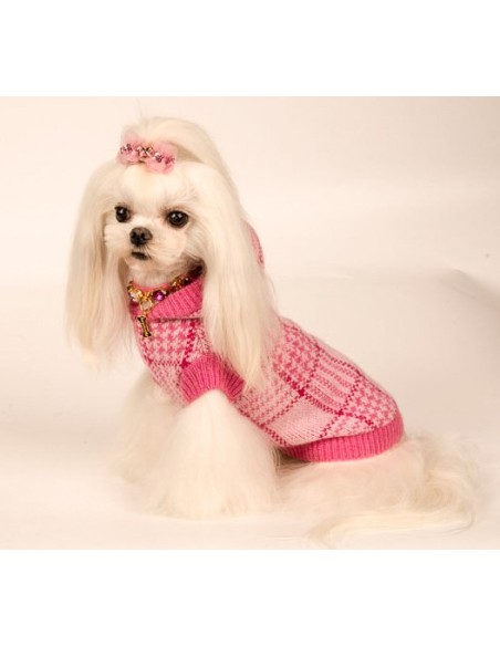  Chic Britt Pink Tartan Pull 