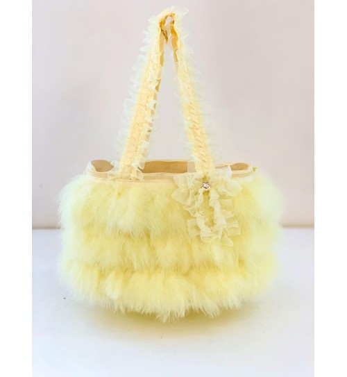 Folie Bag Yellow Feather For Pets