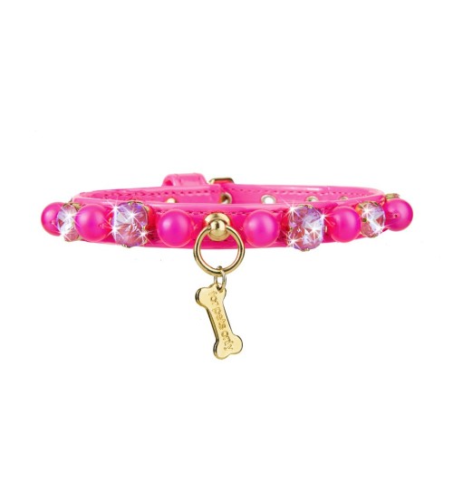 Candy Store Collar Hot Pink