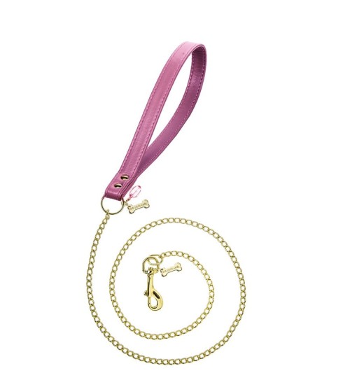 Chain Lead Fuxia/Gold