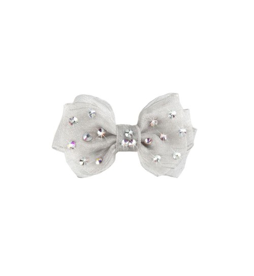 Ribbon Grey Hairclip