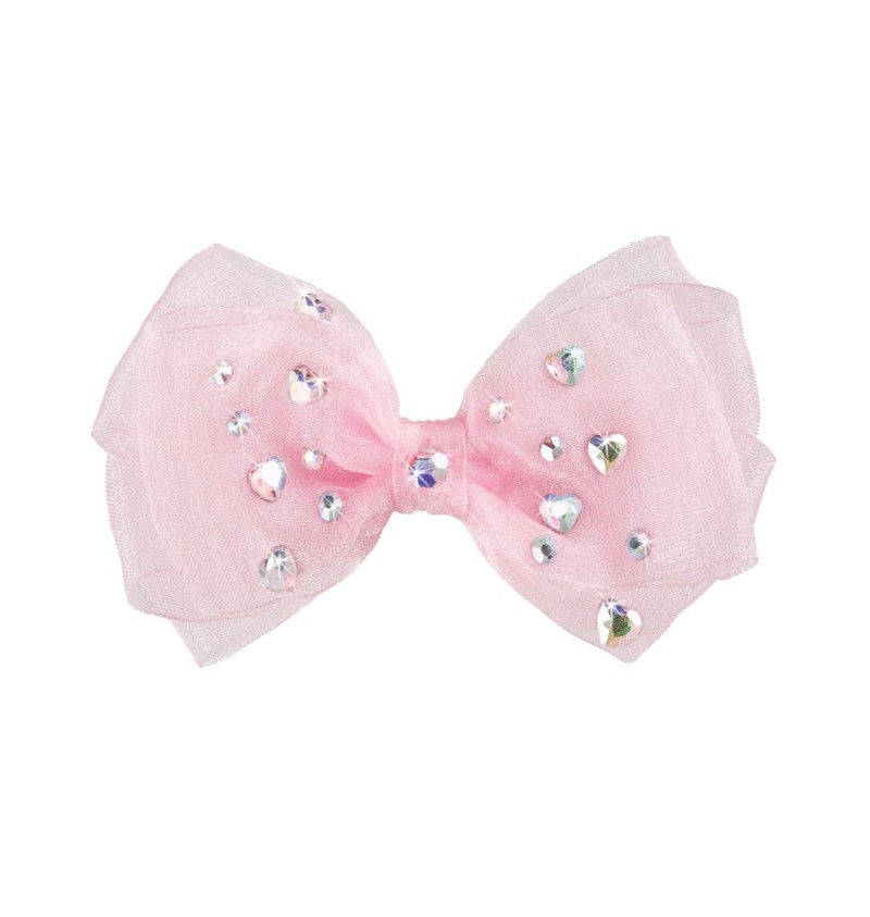 Big Ribbon Pink Hairclip