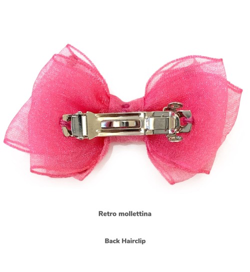 Ribbon White Hairclip 2