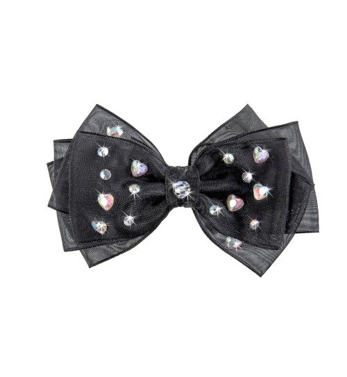 Big Ribbon Black Hairclip