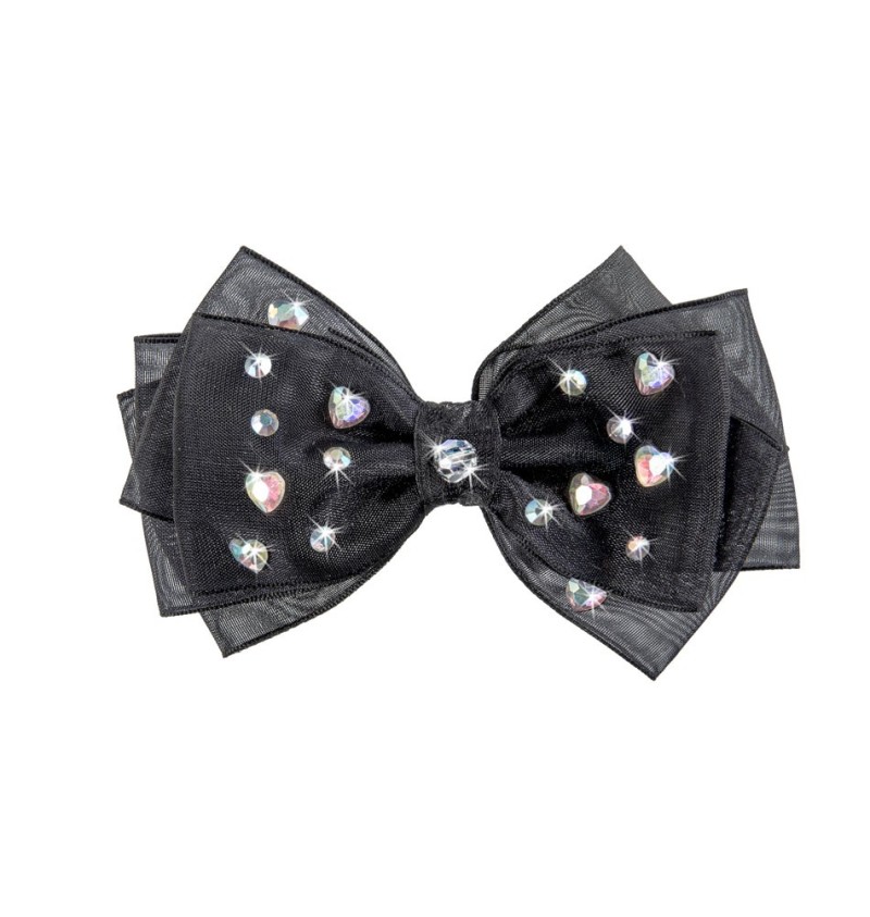 Big Ribbon Black Hairclip