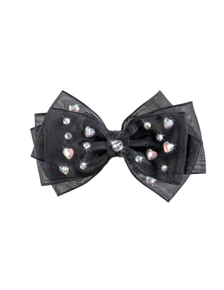 Big Ribbon Black Hairclip
