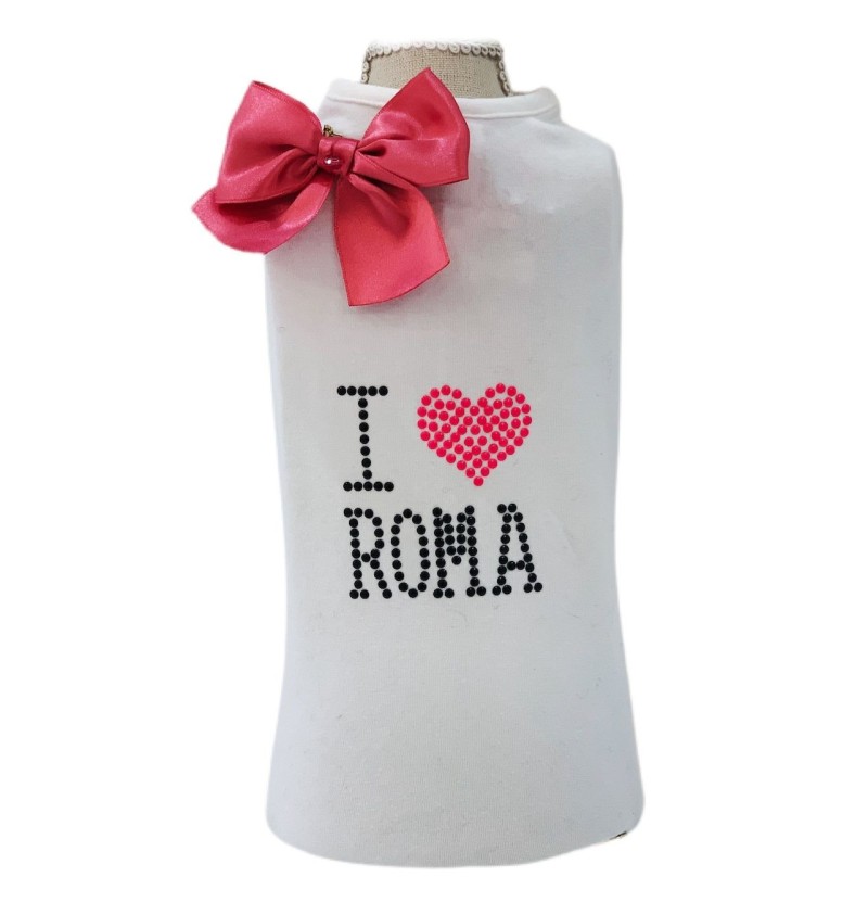 Roma T-Shirt Fuxia Fluo