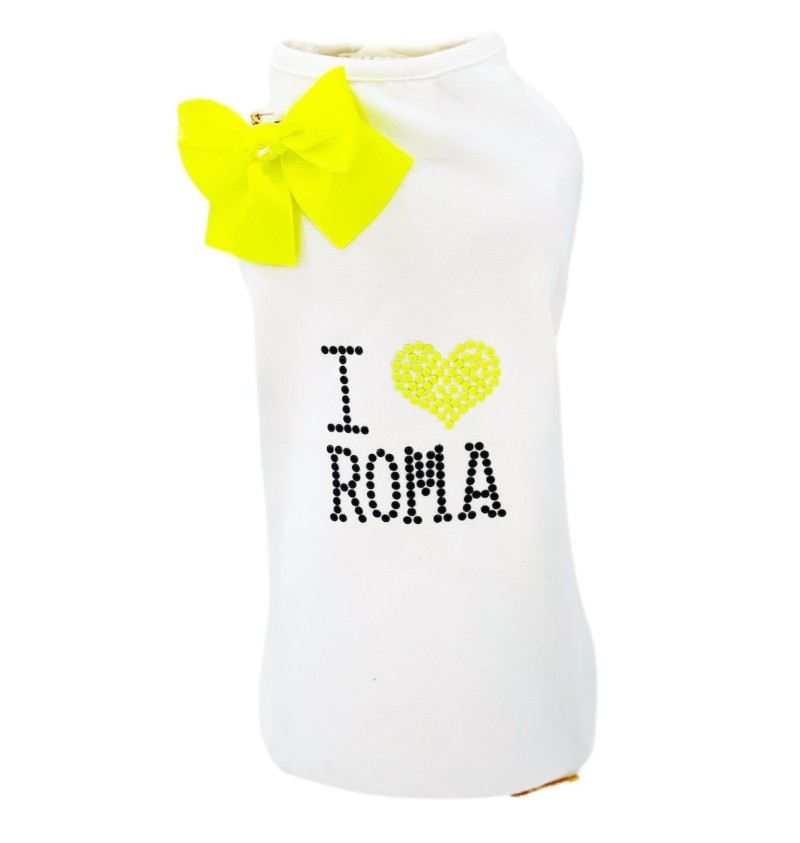 Roma T-Shirt Yellow Fluo
