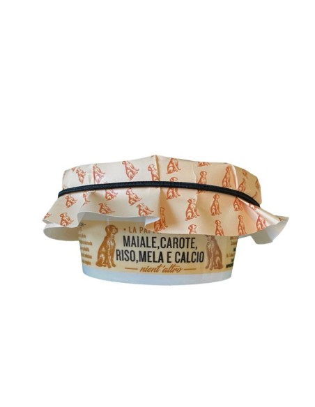  MAIALE CON CAROTE,RISO E MELA 180GR