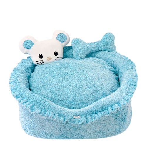 TopoMio Super Soft Sofa Baby Blue