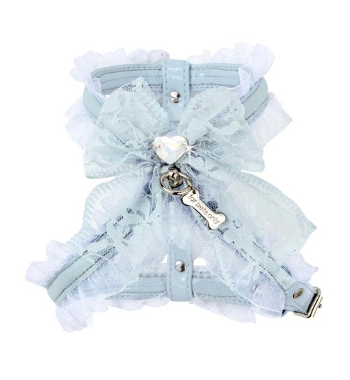Fpo Romantic Bow Harness Baby Blue