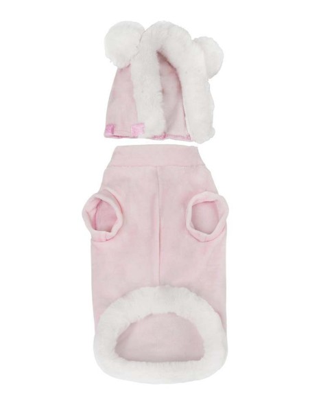 TopoMio Diamond Furry Pull Pink