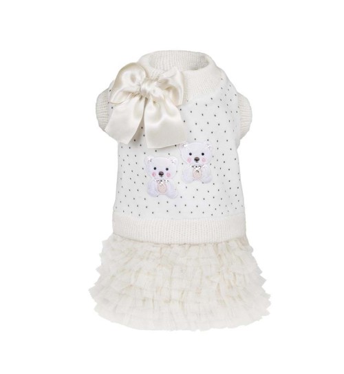 Little Twins Dress Ivory