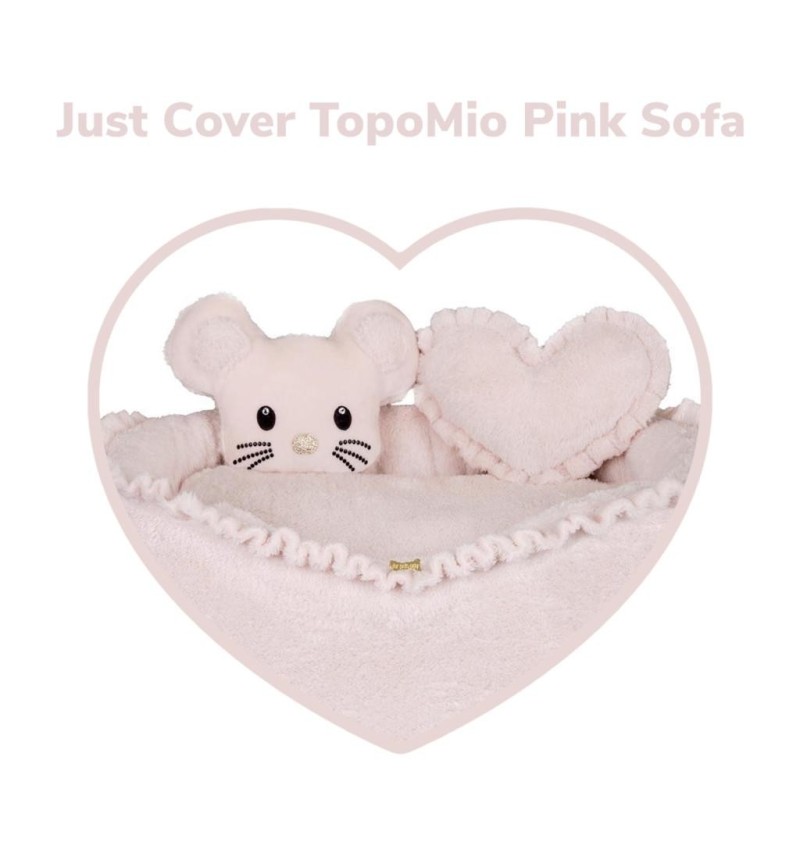 Just Cover TopoMio Pink Sofa