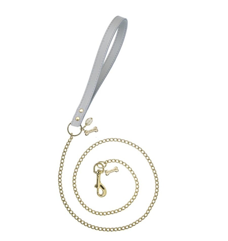 Chain Lead Blue Sugar/Gold