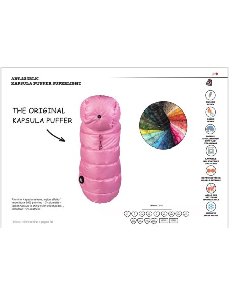 KAPSULA PUFFER SUPERLIGHT-MARMELADE