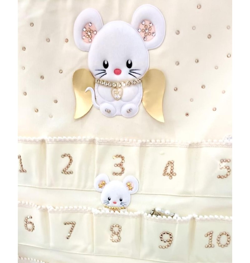 TopoMio White Christmas Advent Calendar