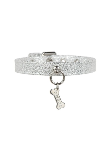 Plain Metal Silver Collar
