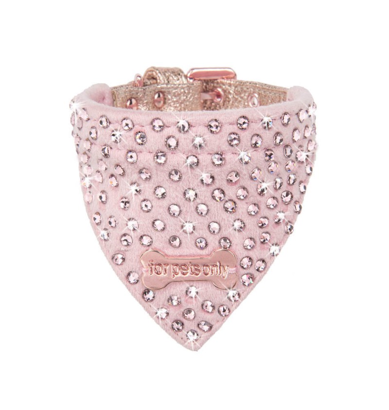 Starry Sky Bandana Collar Rose Gold