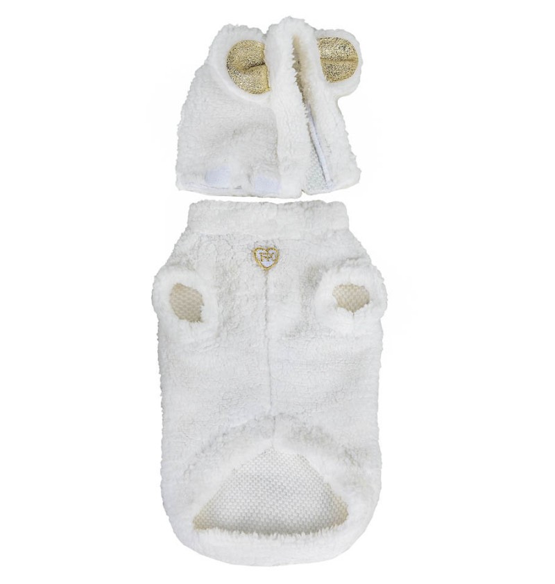 TopoMio Face Pull Teddy White