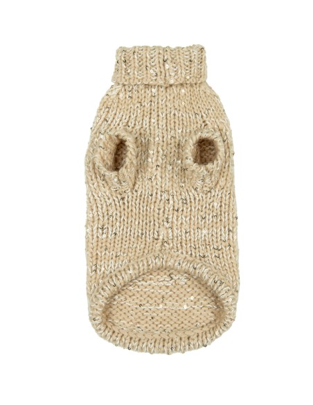 100% Cashmere & Silk Pull/Beige