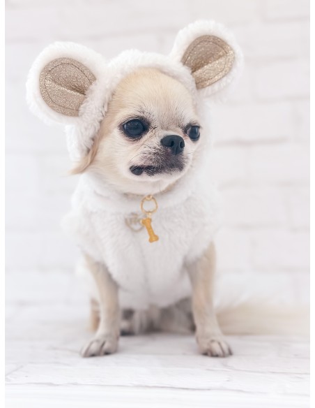 TopoMio Face Pull Teddy White